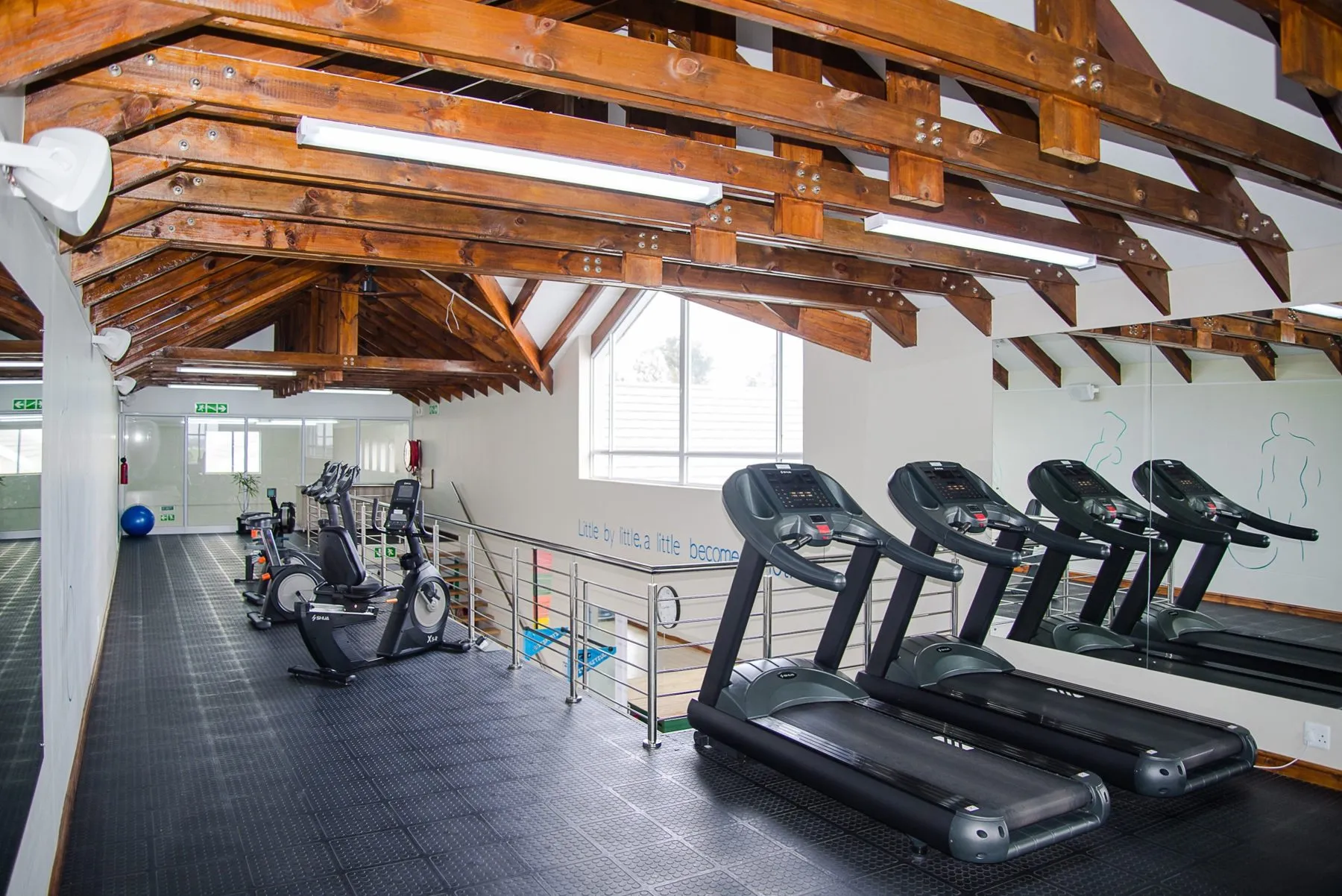 Inside the Groenkloof Wellness & Aquatic Centre