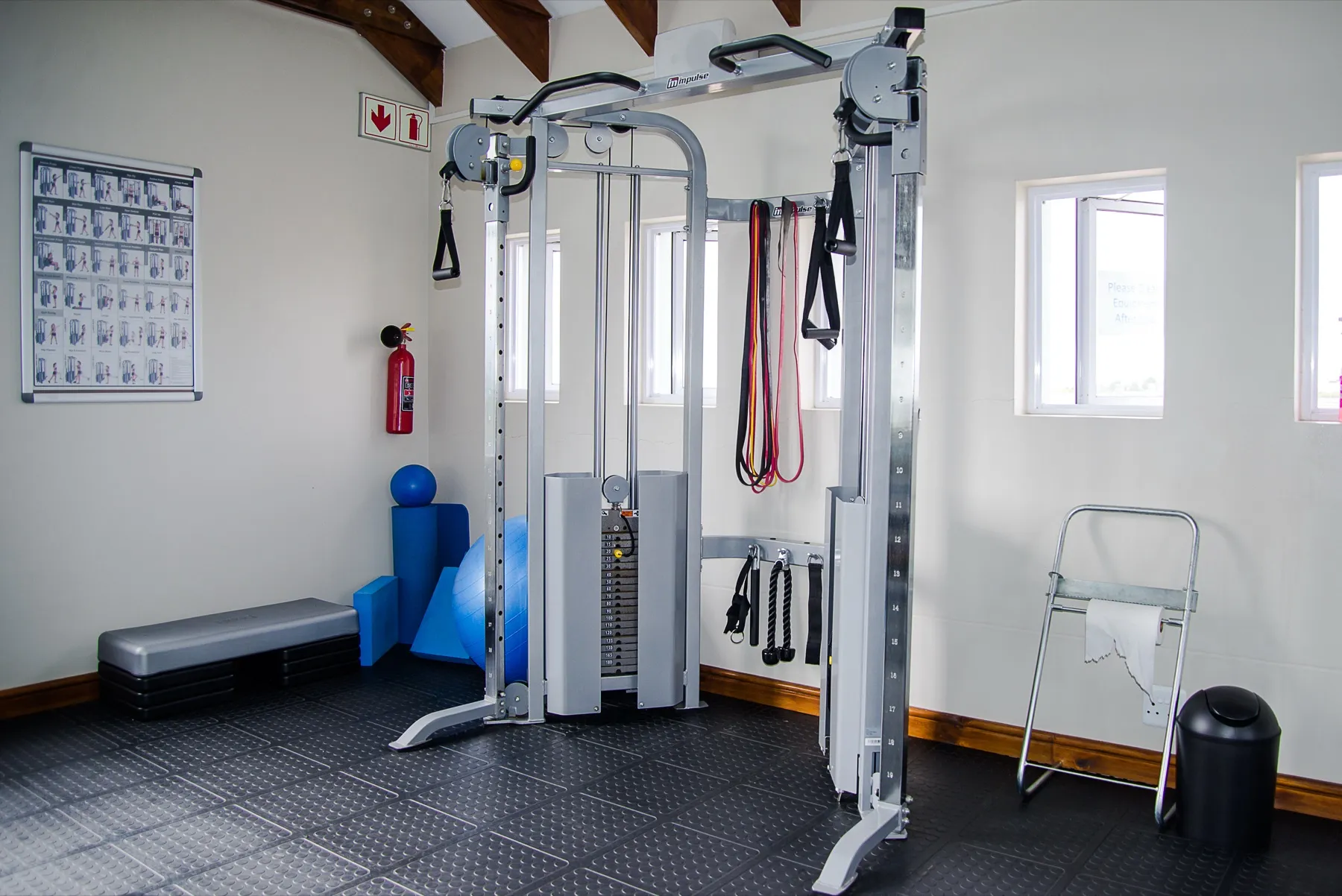 The functional & balance training area